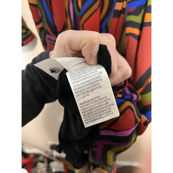 Farm Rio NWT Rainbow Wild Hearts‎ Maxi Dress Size Small - Picture 6 of 11